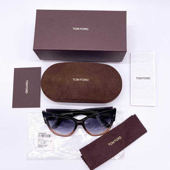 NEW TOM FORD ANOUSHKA TF371 20B WOMEN’S SUNGLASSES TOM FORD FT0371/S main image 11